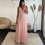 ROBE DENTELLE ROSE MARION