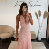 ROBE DENTELLE ROSE MARION