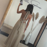 ROBE DENTELLE BEIGE MARION