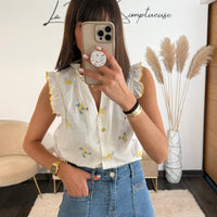 CHEMISE FLEURIE YANNA