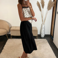 JUPE CULOTTE NOIRE