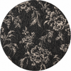 VESTE FLEURIE NOIRE ROBIE
