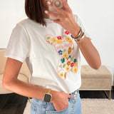 T-SHIRT BLANC C'EST LA VIE