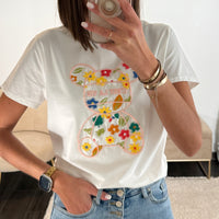 T-SHIRT BLANC C'EST LA VIE