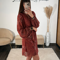ROBE TERRACOTTA ROSIE