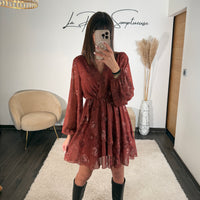 ROBE TERRACOTTA ROSIE