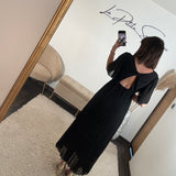 ROBE NOIRE FLORIA