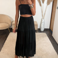 CROP TOP NOIR LOAN