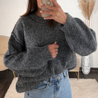 PULL EN LAINE GRIS FELIX