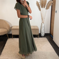 ROBE LONGUE KAKI OLIVIA