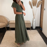 ROBE LONGUE KAKI OLIVIA