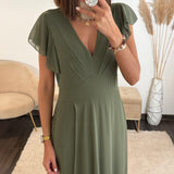 ROBE LONGUE KAKI OLIVIA