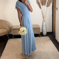 ROBE LONGUE BABY BLUE OLIVIA