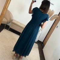 ROBE LONGUE BLEUE OLIVIA