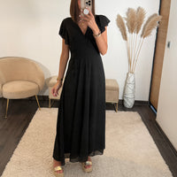 ROBE LONGUE NOIRE OLIVIA