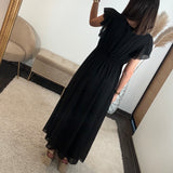 ROBE LONGUE NOIRE OLIVIA