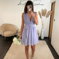 ROBE MULTIPOSITION COURTE LILAS ATHENA