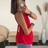 TOP ROUGE SOLEIL