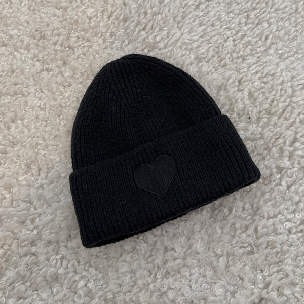 BONNET COEUR NOIR