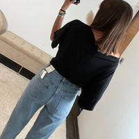 TOP OVERSIZE NOIR