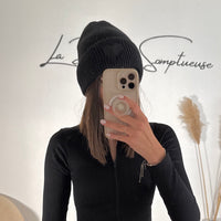 BONNET COEUR NOIR