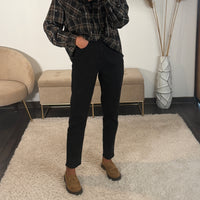 JEAN MOM NOIR DEAN