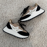 BASKETS NOIRES LEOPARD ILONA