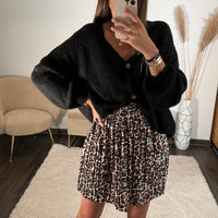 JUPE COURTE LEOPARD COLINE