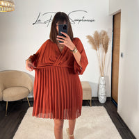 ROBE TERRACOTTA ASTRID