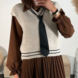 ROBE SCHOOL BEAR CHOCO