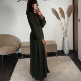 ROBE LONGUE KAKI MAUDE