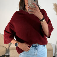 PULL BORDEAUX MATHIAS