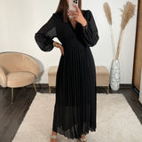 ROBE LONGUE NOIRE KARENA
