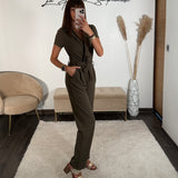 COMBINAISON PANTALON KAKI JAZZ