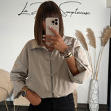 VESTE STYLE QIPAO BEIGE