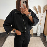 VESTE STYLE QIPAO NOIR