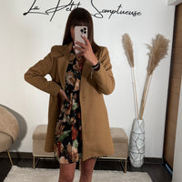 MANTEAU CAMEL BASILE