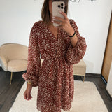 ROBE TERRACOTTA EMILIE