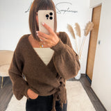 GILET CACHE-COEUR CHOCO