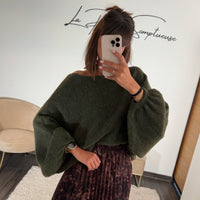 PULL OVERSIZE KAKI