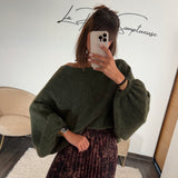 PULL OVERSIZE KAKI