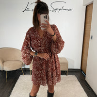ROBE TERRACOTTA EMILIE