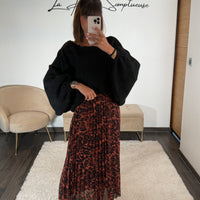 PULL OVERSIZE NOIR