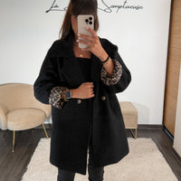 MANTEAU NOIR ROMEO