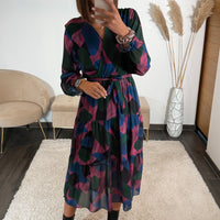 ROBE VIOLETTE ET BLEUE BROOK