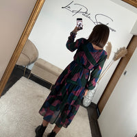 ROBE VIOLETTE ET BLEUE BROOK