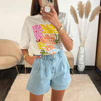 T-SHIRT SLOW LIVING LIFE