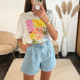 T-SHIRT SLOW LIVING LIFE