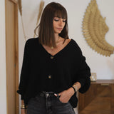 GILET MAILLE BABY BLACK