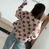 VESTE POLAIRE ECRUE/MARINE LISA